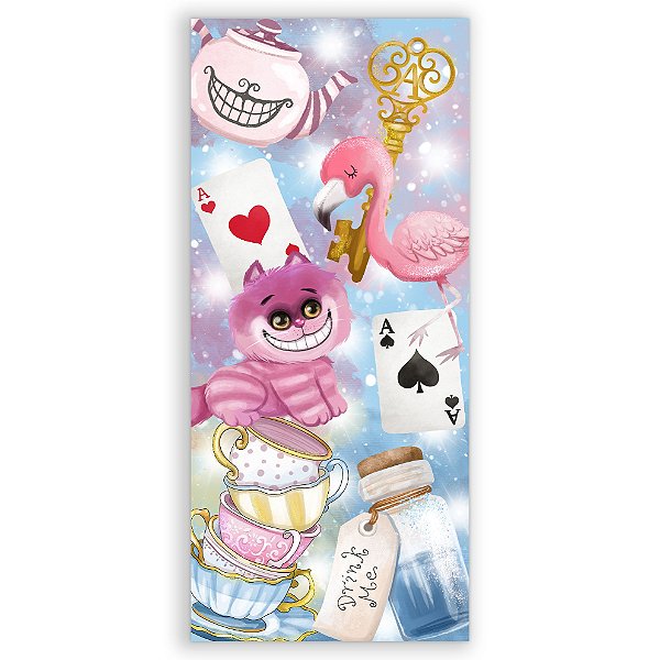 Faixa Lateral - Alice - Sublimado 3D