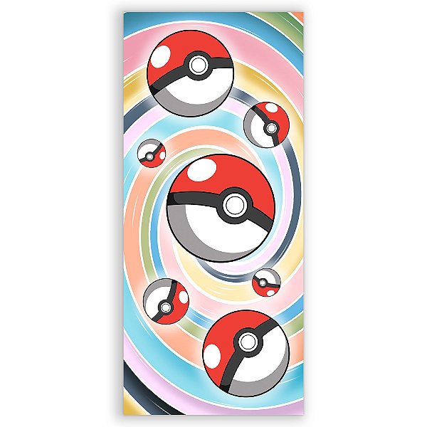 Faixa Lateral - Pokemon - Sublimado 3D