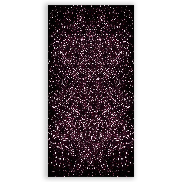 Faixa Lateral - Glitter Preto Rosa - Sublimado 3D