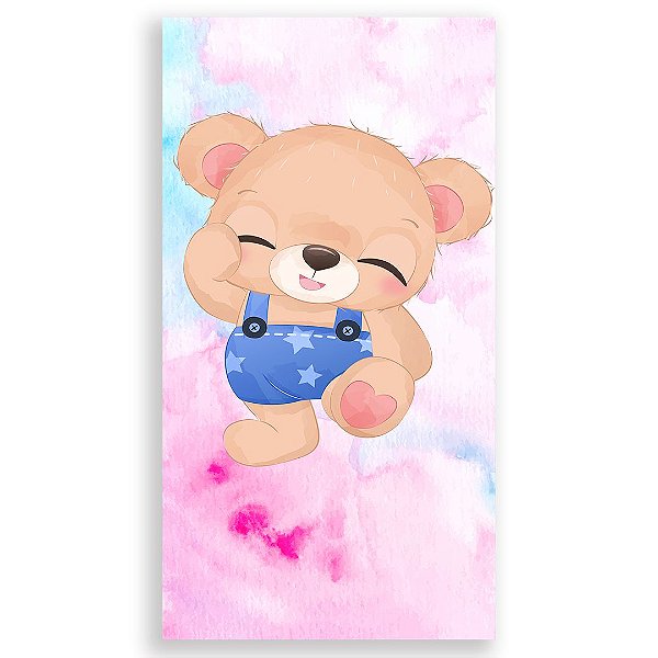 Faixa Lateral - Chá Revelação - Sublimado 3D