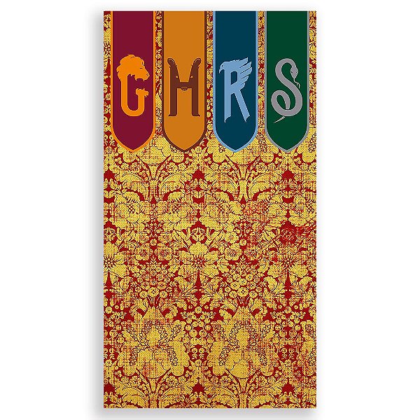 Faixa Lateral - Harry Potter - Sublimado 3D