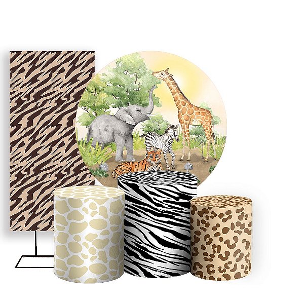 KIT Redondo Trio e Faixa - A Criação - Sublimado 3D