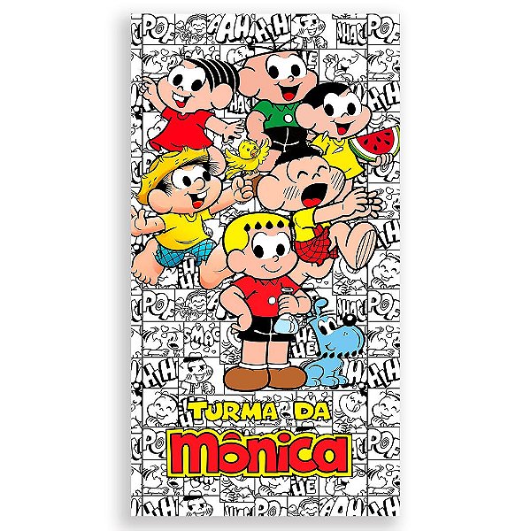 Faixa Lateral - Turma da Mônica - Sublimado 3D