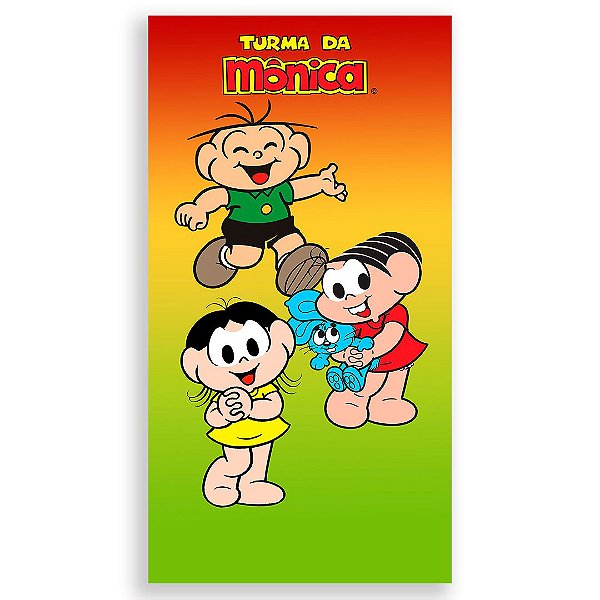 Faixa Lateral - Turma da Mônica - Sublimado 3D