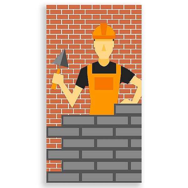 Faixa Lateral - Construção - Sublimado 3D