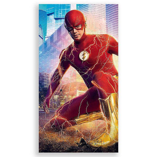 Faixa Lateral - The Flash - Sublimado 3D