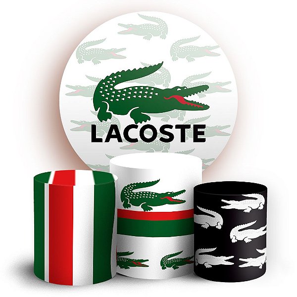 KIT Redondo e Trio - Lacoste - Sublimado 3D