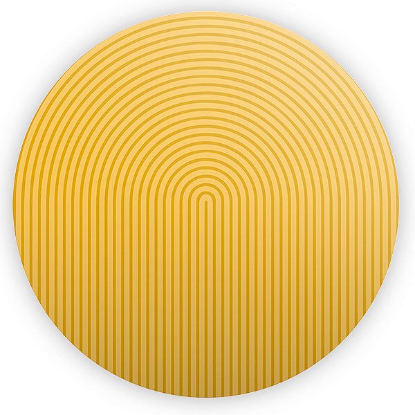 Painel de Mesa - Bohos Amarelo - Sublimado 3D