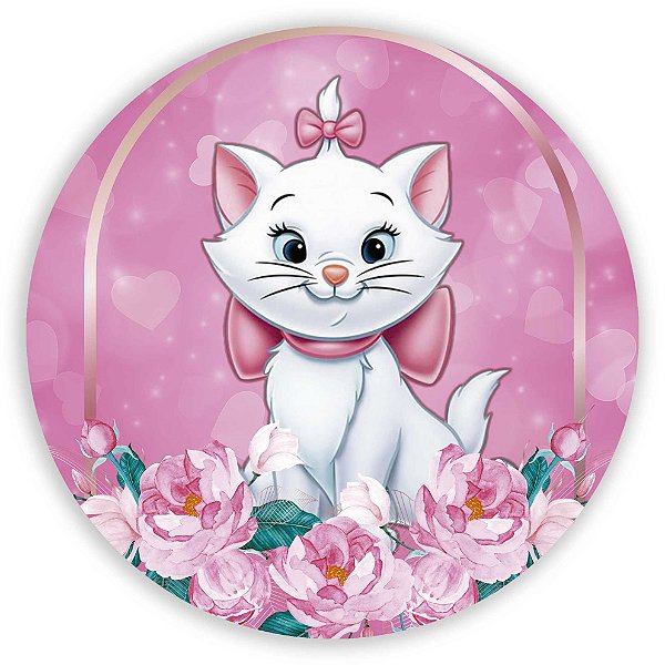 Painel de Mesa - Gata Marie - Sublimado 3D
