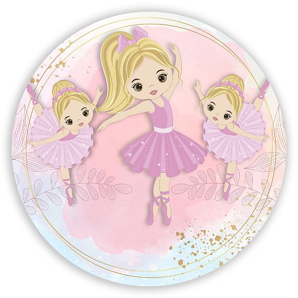 Painel de Mesa - Bailarina - Sublimado 3D