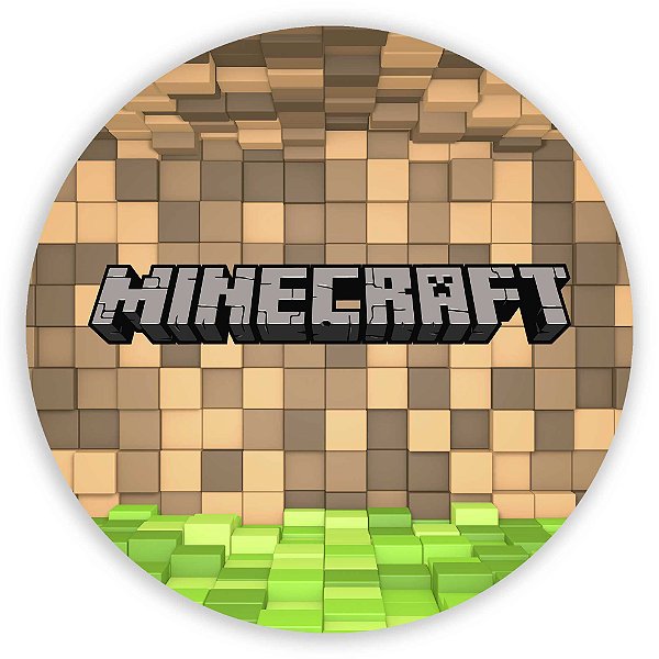 Painel de Mesa - Minecraft - Sublimado 3D