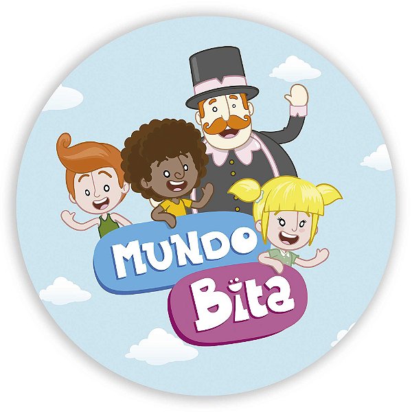 Painel de Mesa - Mundo Bita - Sublimado 3D