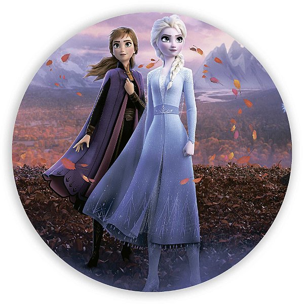 Painel de Mesa - Frozen - Sublimado 3D