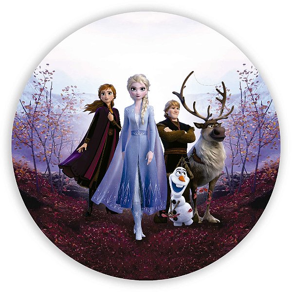 Painel de Mesa - Frozen - Sublimado 3D