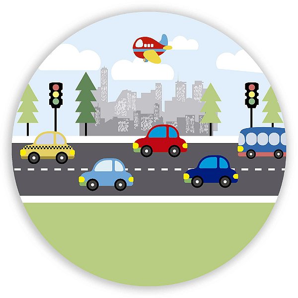 Painel de Mesa - Veiculos Carros - Sublimado 3D