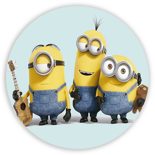Painel de Mesa - Minions - Sublimado 3D