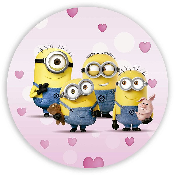 Painel de Mesa - Minions - Sublimado 3D