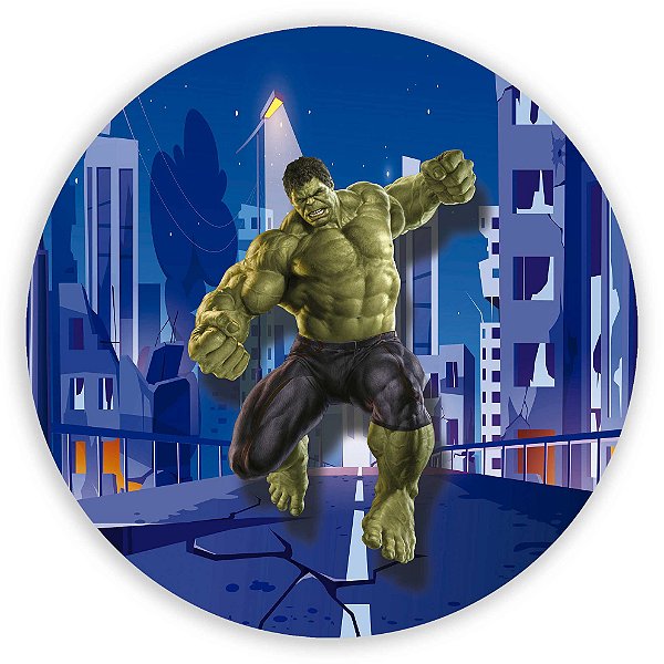 Painel de Mesa - Hulk - Sublimado 3D