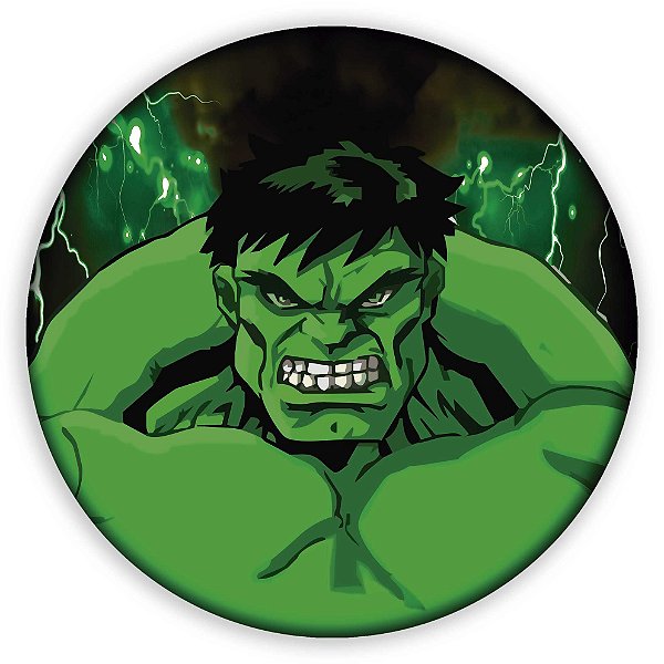 Painel de Mesa - Hulk - Sublimado 3D