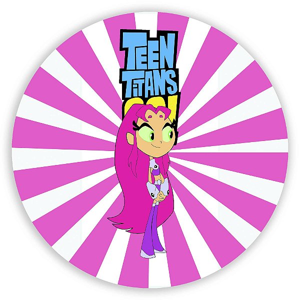Painel de Mesa - Painel de Mesa - Teen Titans - Sublimado 3D