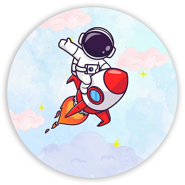 Painel de Mesa - Astronauta - Sublimado 3D