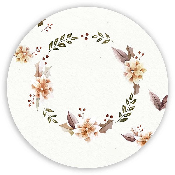 Painel de Mesa - Floral - Sublimado 3D