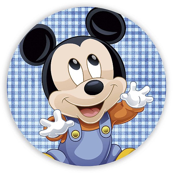Painel de Mesa - Mickey Baby - Sublimado 3D