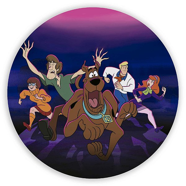 Painel de Mesa - Scooby Doo - Sublimado 3D
