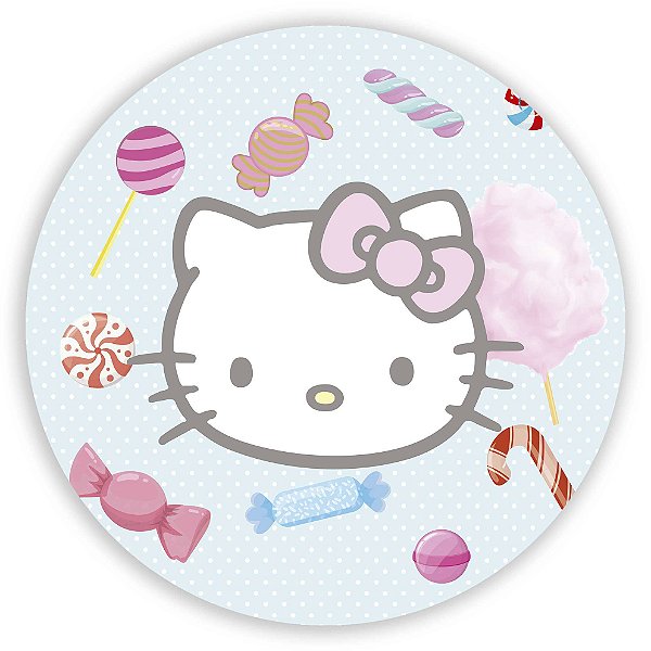 Painel de Mesa - Hello Kitty - Sublimado 3D