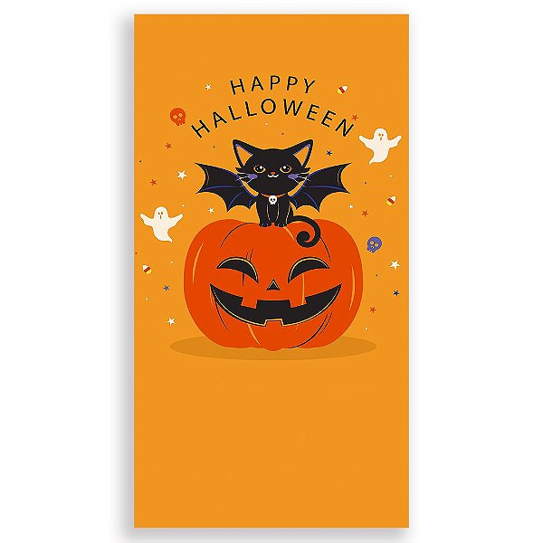 Faixa Lateral - Halloween - Sublimado 3D