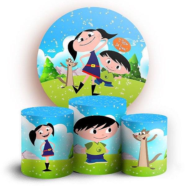 KIT Redondo e Trio - Show da Luna - Sublimado 3D