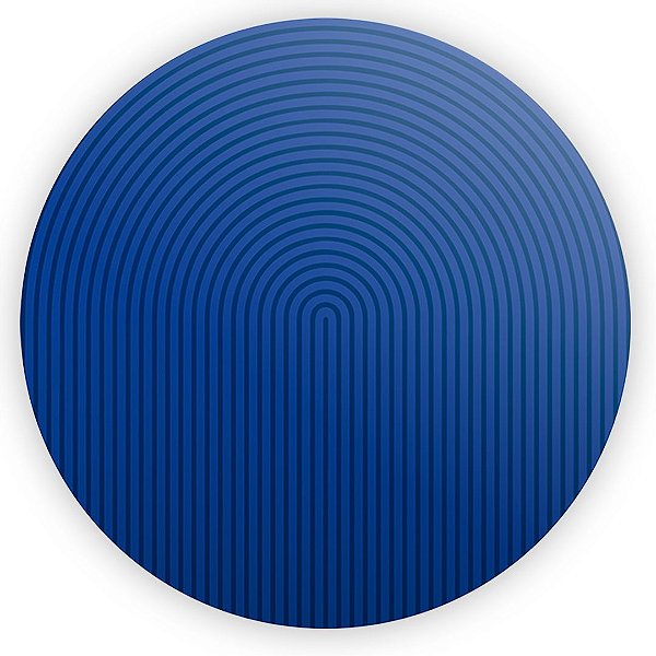 Painel Redondo - Bohos Azul - Sublimado 3D
