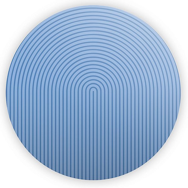 Painel Redondo - Bohos Azul - Sublimado 3D