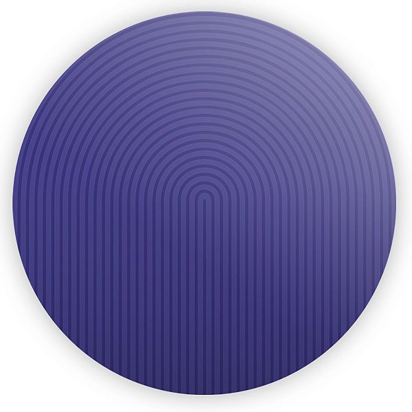 Painel Redondo - Bohos Roxo - Sublimado 3D