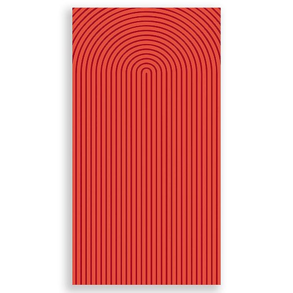 Faixa Lateral - Bohos Vermelho - Sublimado 3D