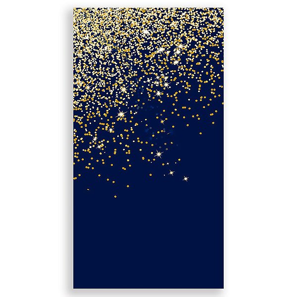 Faixa Lateral - Glitter Azul - Sublimado 3D