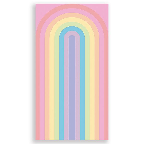 Faixa Lateral - Arco Iris Candy - Sublimado 3D