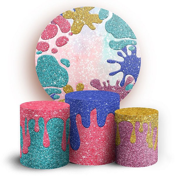KIT Redondo e Trio - Slime - Sublimado 3D