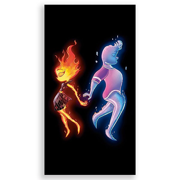 Faixa Lateral - Elemental - Sublimado 3D