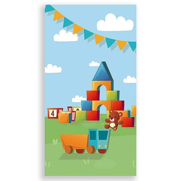 Faixa Lateral - Dia das Crianças - Sublimado 3D