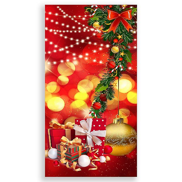 Faixa Lateral - Natal - Ano Novo - Sublimado 3D