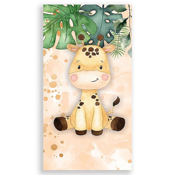 Faixa Lateral - Animais Safari - Sublimado 3D