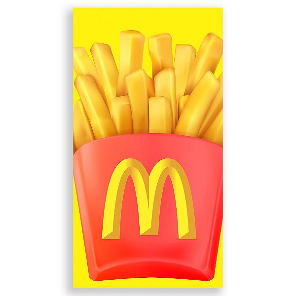 Faixa Lateral - McDonald's - Sublimado 3D
