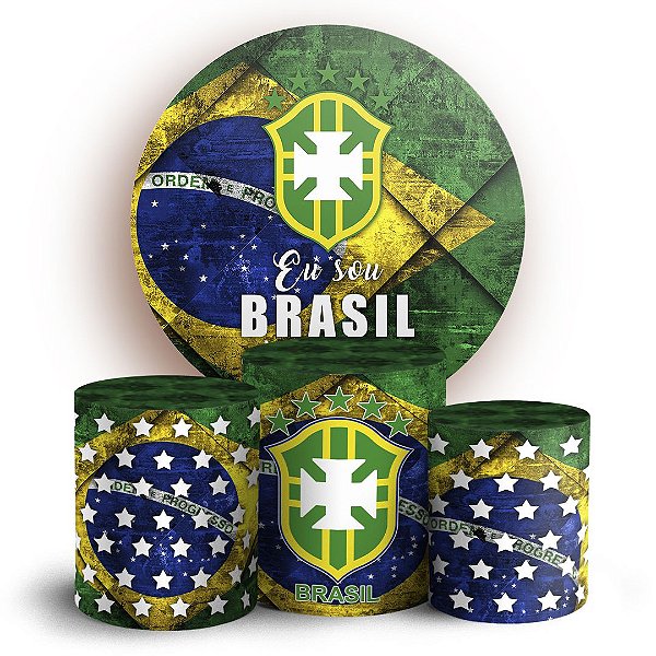 KIT Redondo e Trio - Futebol - Sublimado 3D