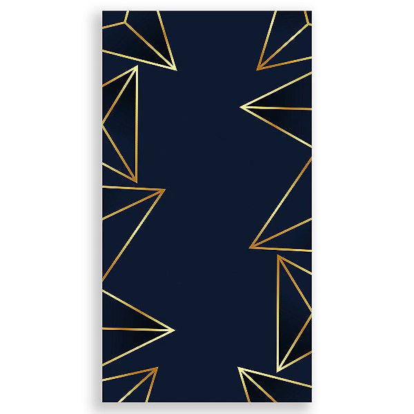 Faixa Lateral - Abstrato Azul - Sublimado 3D