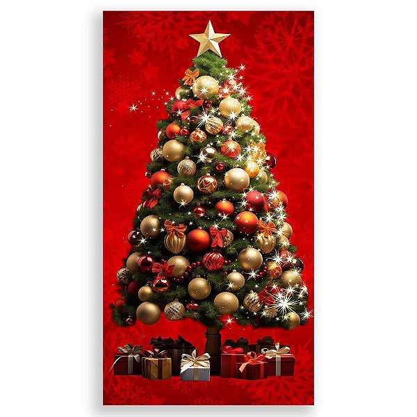 Faixa Lateral - Natal Ano Novo - Sublimado 3D