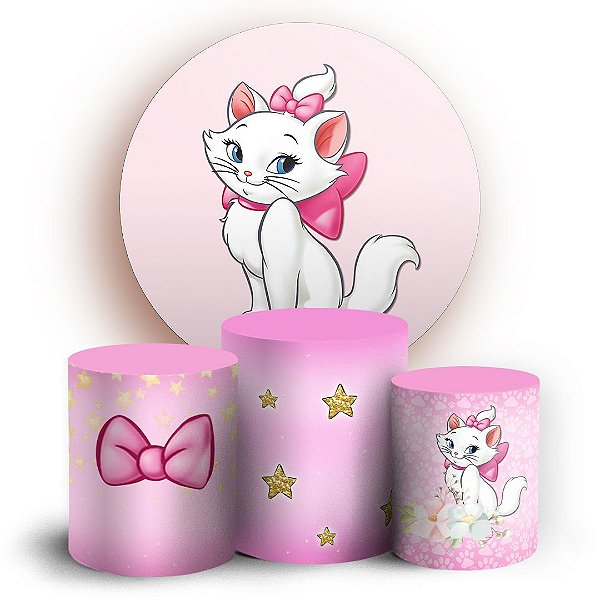 KIT Redondo e Trio - Gata Marie - Sublimado 3D
