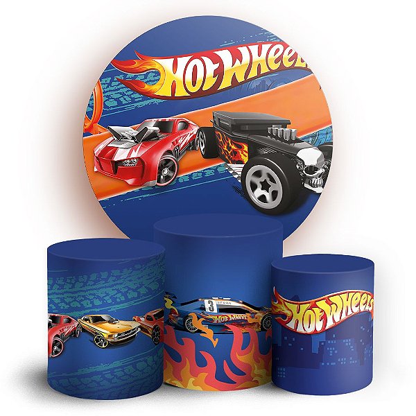 KIT Redondo e Trio - Hot Wheels - Sublimado 3D