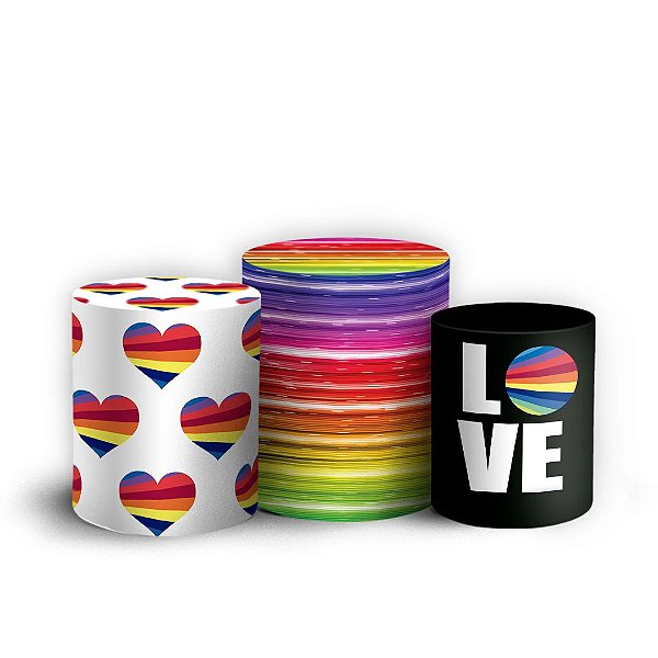 Trio Cilindro - Now United - Sublimado 3D + Elástico