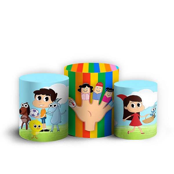 Trio Cilindro - Bob Zoom - Sublimado 3D + Elástico